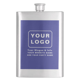 PERSONALIZED YOUR LOGO NAME CUSTOM TEXT BEER HIP FLASK