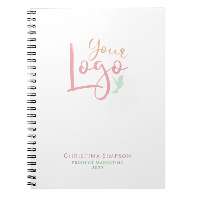 Personalized Your Logo  Notebook (Front)