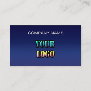 Personalized your logo text space name company edi business card