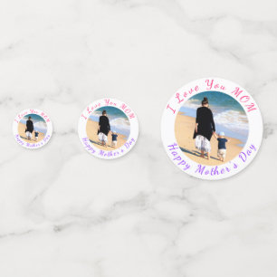 Personalized Your Mom Photo Mother's Day Confetti
