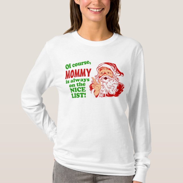 Personalized (your name) Christmas T-Shirt (Front)