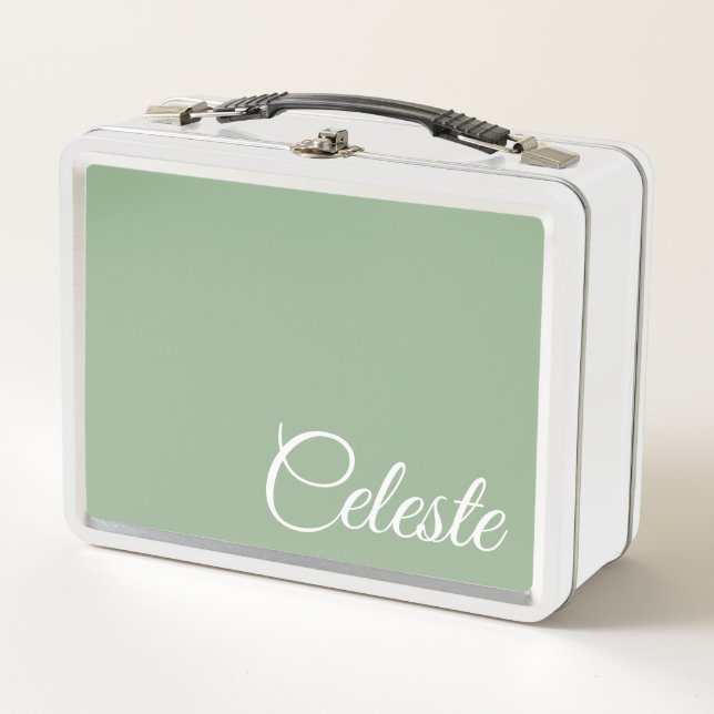 Personalized " Your Name"  Lunch Box (Front)