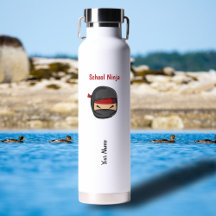 Personalized Your Name Ninja Water Bottle