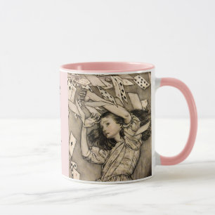 Personalized Your Name Vintage Alice in Wonderland Mug