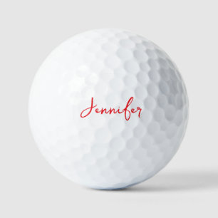 Personalized Your Name Wedding Gift Golf Balls