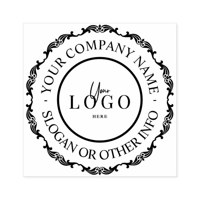  Personalized Your Own Business Logo  Rubber Stamp (Imprint)