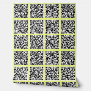 Personalized Your Own Design Custom Colours QR Cod Wallpaper
