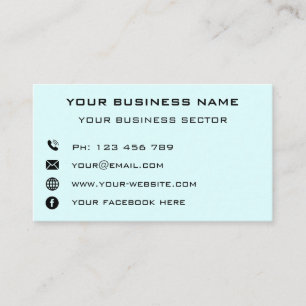 Personalized Your Own Design Photo Business Card
