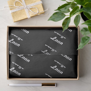PERSONALIZED YOUR OWN LOGO OFFICE BUSINESS MODERN TISSUE PAPER