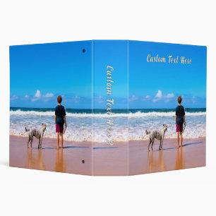 Personalized Your Pet Photo Binder and Custom Text
