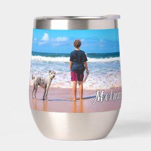 Personalized Your Photo and Custom Name Text