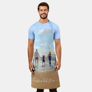Personalized Your Photo Apron with Custom Text