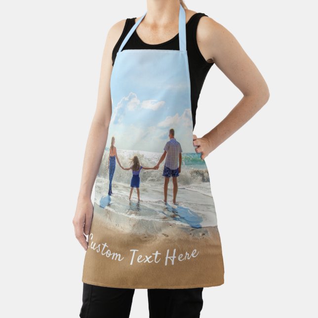 Personalized Your Photo Apron with Custom Text (Insitu)
