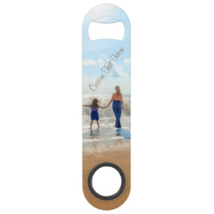 Personalized Your Photo Bar Key Custom Text