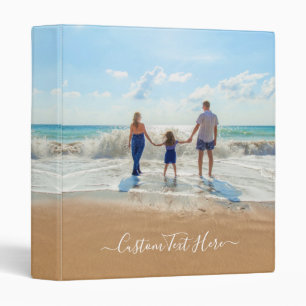 Personalized Your Photo Binder with Custom Text