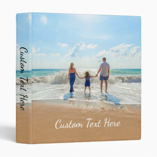 Personalized Your Photo Binder with Custom Text