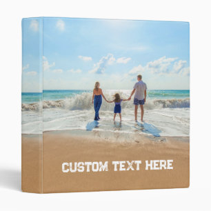 Personalized Your Photo Binder with Custtom Text