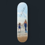 Personalized Your Photo Custom Text Skateboard<br><div class="desc">Custom Photo and Text Skateboards - Unique Your Own Design - Personalized Mother / Child / Family / Friends or Personal Skateboard Gift - Add Your Text and Photo - Resize and move elements with Customization tool ! Choose font / size / colour ! Good Luck - Be Happy :)...</div>