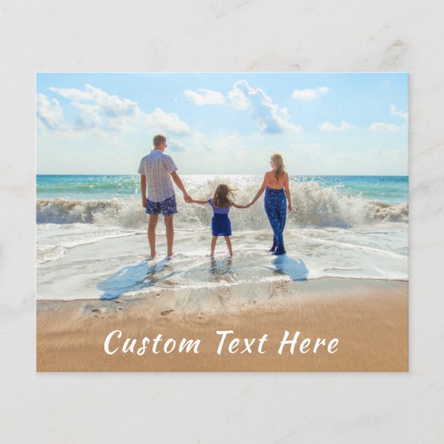 Personalized Your Photo Flyer with Custom Text (Front)