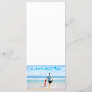 Personalized Your Photo Menu with Custom Text