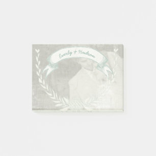 Personalized Your Photo Mongram Post-it® Notes