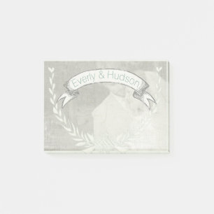 Personalized Your Photo Mongram Post-it® Notes