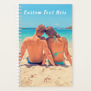 Personalized Your Photo Planner with Custom Text