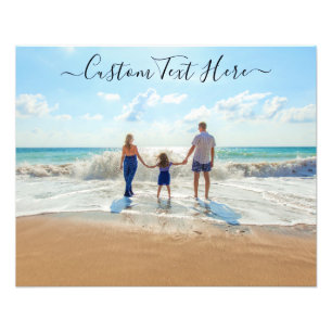Personalized Your Photo Print with Custom Text