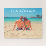 Personalized Your Photo Puzzle with Custom Text<br><div class="desc">Custom Photo and Text Puzzle - Your Own Design - Special - Personalized Family / Friends or Personal Puzzles Gift - Add Your Text and Photo - Resize and move or remove and add elements / image with Customization tool. Choose / add your favourite font / text colour / size...</div>