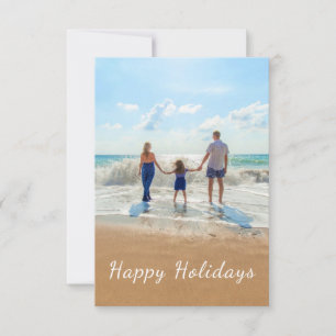 Personalized Your Photo Summer Holidays Card