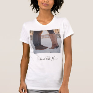 Personalized Your Photo T-Shirt with Custom Text