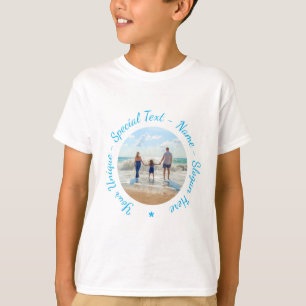 Personalized Your Photo T-Shirt with Custom Text