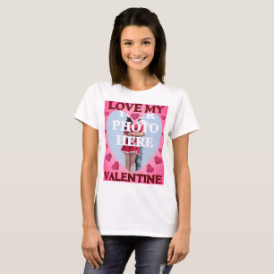 Personalized YOUR PHOTO Valentine T-Shirt