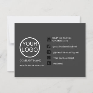 Personalized Your Promotional Business post Card