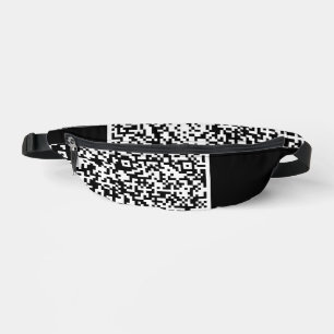 Personalized Your QR Code Fanny Pack Template