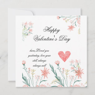 Personalized Your Valentine’s Love Card 