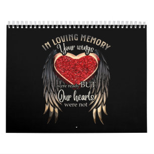 Personalized Your Wings Were Ready But Our Hearts Calendar