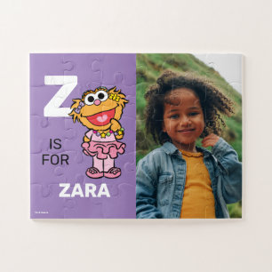 Personalized Z is for Zoe   Photo Jigsaw Puzzle