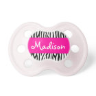 Personalized Zebra Pink