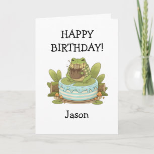 Personalized Zochi Misses the Mug Card