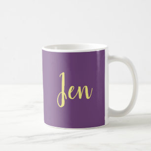 Personalized Zodiac Astrological Sign Aquarius Coffee Mug