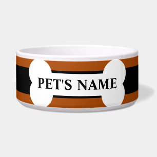 PersonalizedBone Design Pet Bowl