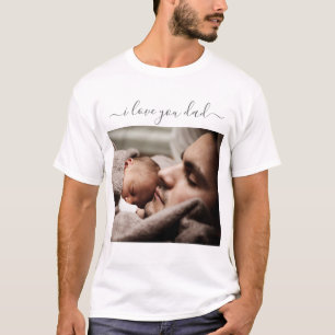 Personalizes Your Dad Photo T-Shirt with Text