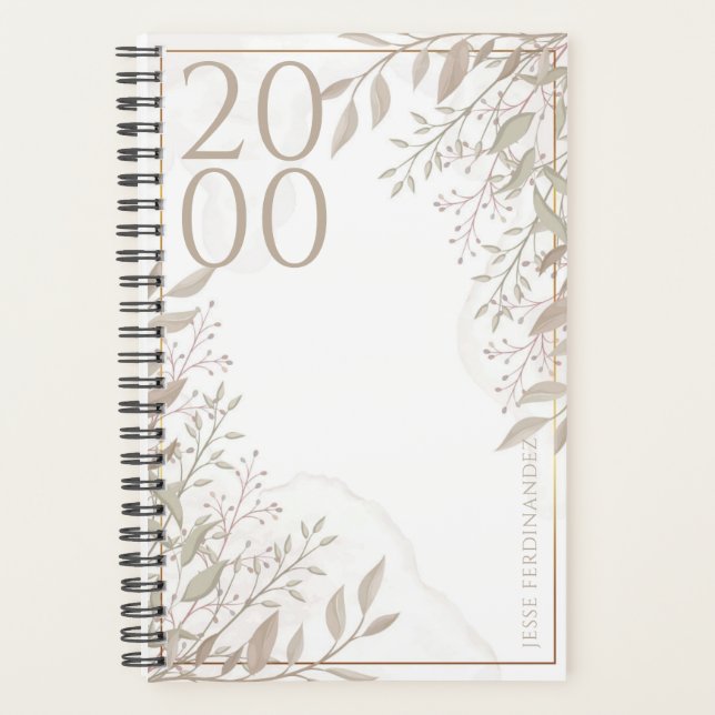 Personalizing Personal 20XX Weekly Planner (Front)