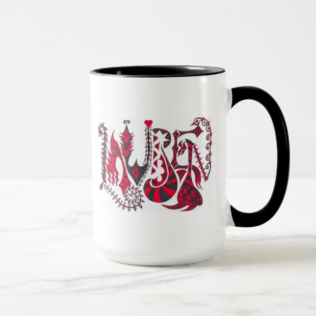 Personally Named Mug - Lauren (Right)