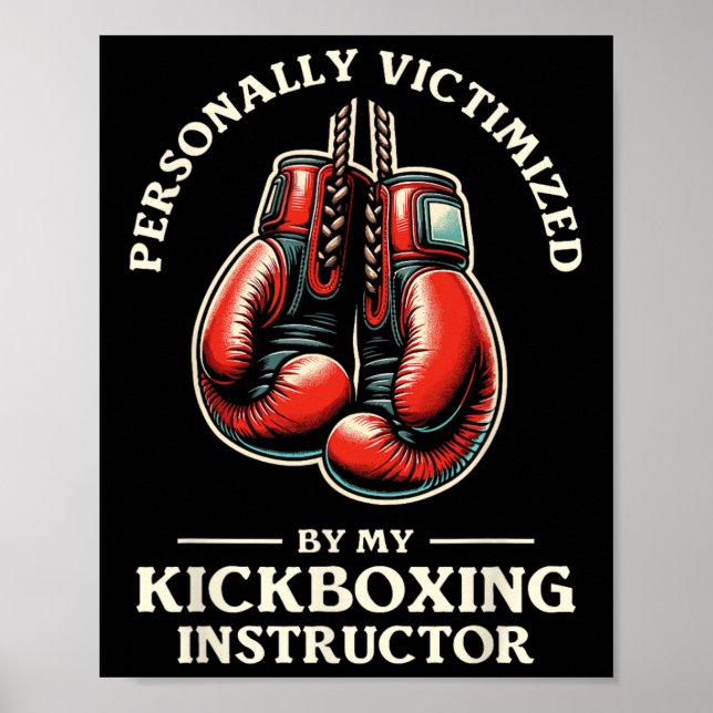 Personally Victimized By My Kickboxing Instructor  Poster (Front)