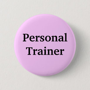 PersonalTrainer 2 Inch Round Button