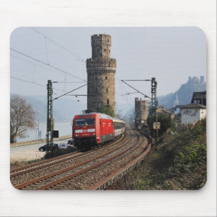 Personenzug in Oberwesel Mouse Pad
