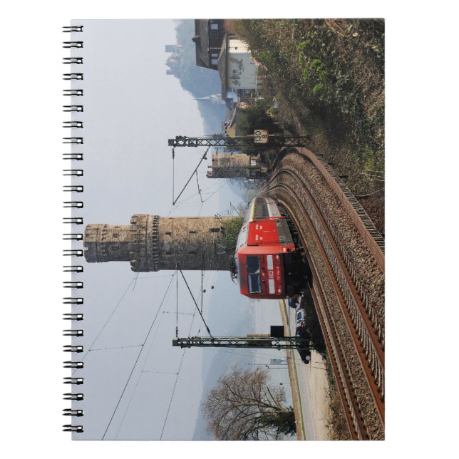 Personenzug in Oberwesel Notebook (Front)