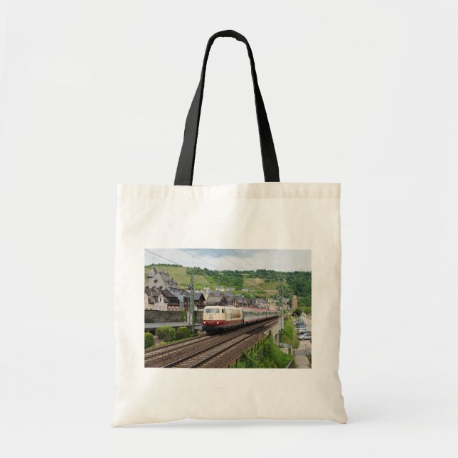 Personenzug in Oberwesel Tote Bag (Front)